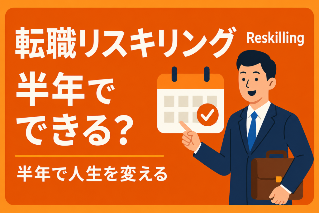 転職リスキリングの「期間」はどれくらい？半年で人生を変えるスケジュール