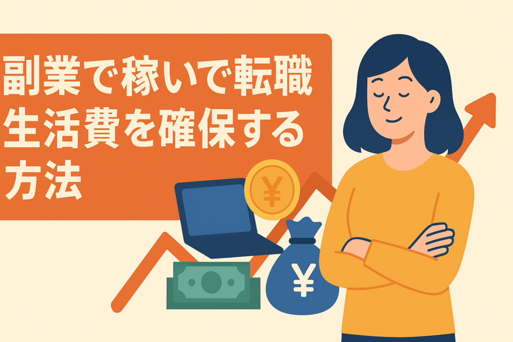 副業から始めて転職。リスキリング期間中の「生活費」を稼ぐ方法