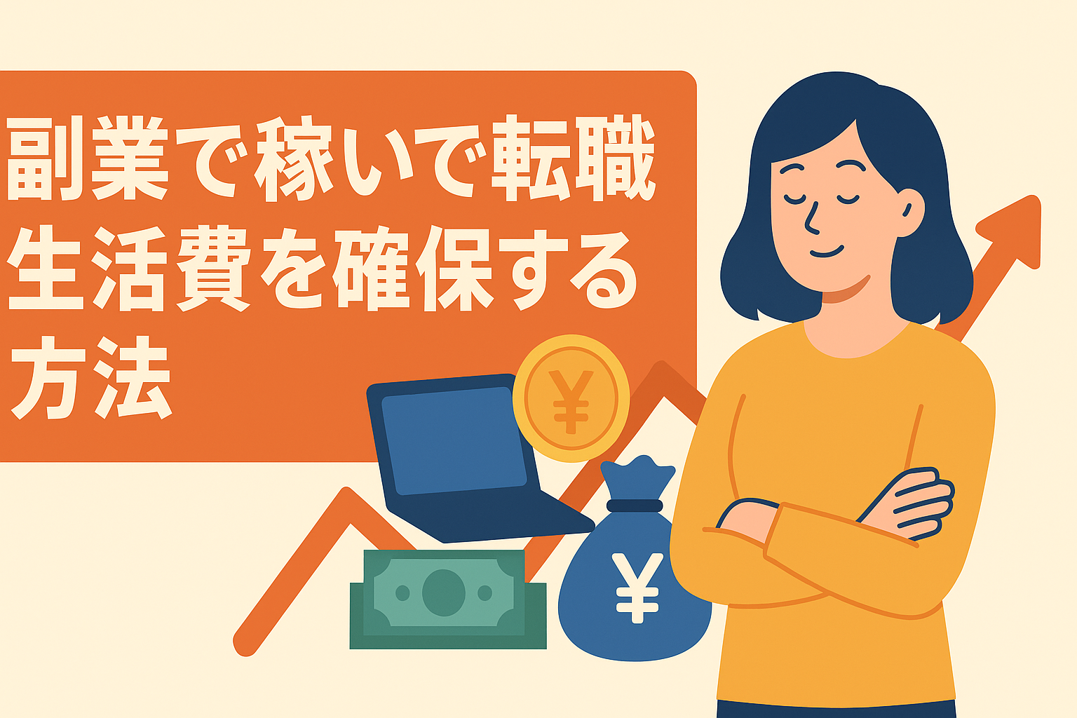 副業から始めて転職。リスキリング期間中の「生活費」を稼ぐ方法