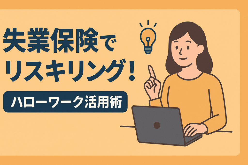 失業保険をもらいながらリスキリング。ハローワークを賢く使う裏ワザ